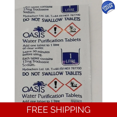 84 Water Purification Tablet British Army Nato 2024